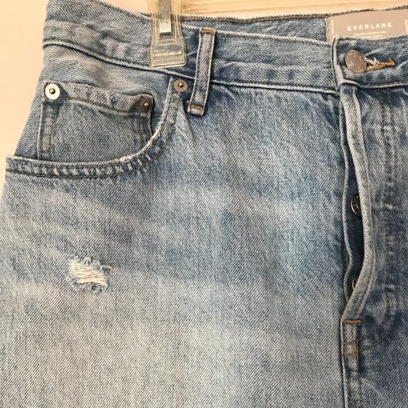Everlane ’90s Cheeky Jean Patchwork - Picture 4 of 5